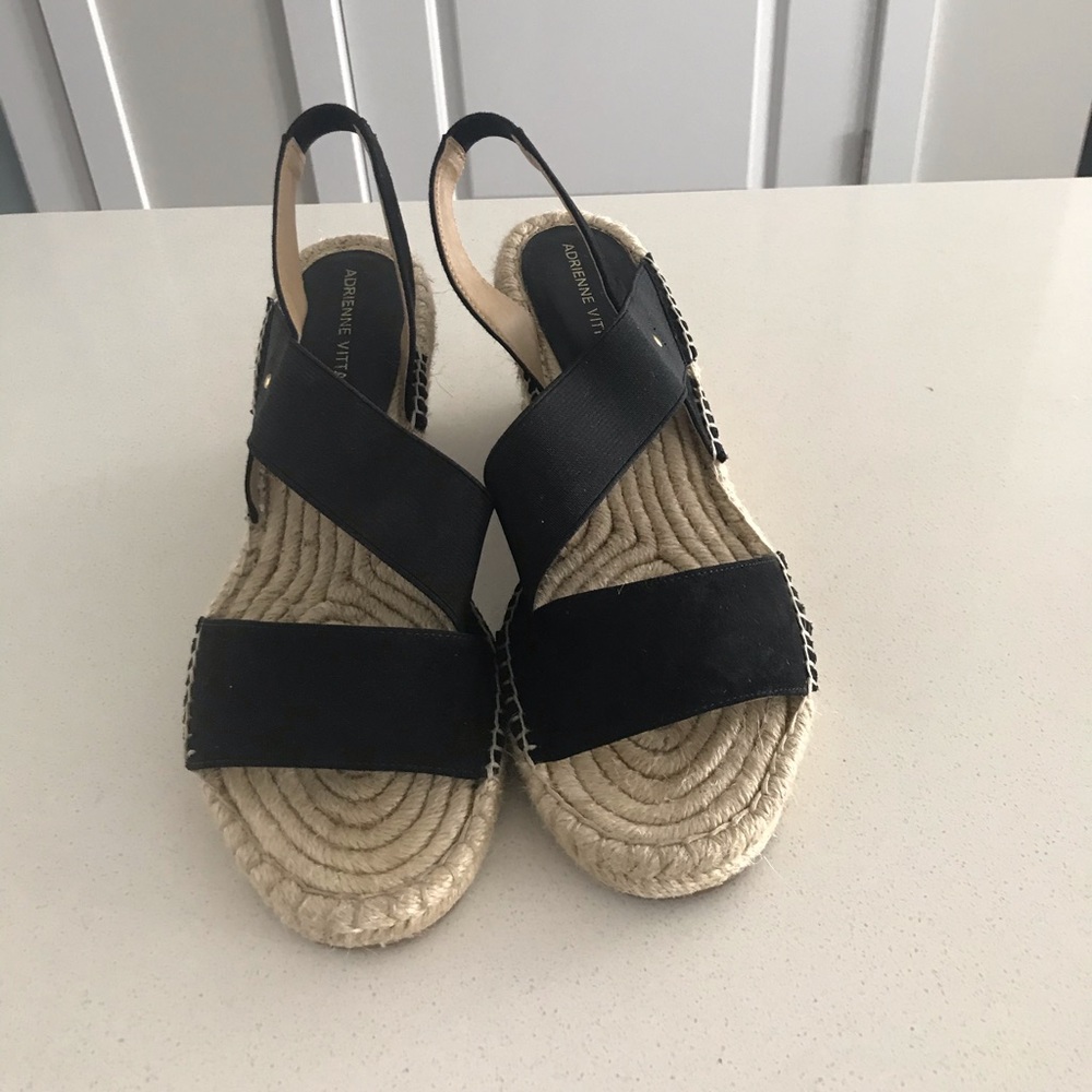 Espadrille wedge sandals